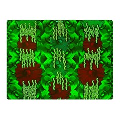 Forest Of Colors And Calm Flowers On Vines Double Sided Flano Blanket (mini)  by pepitasart