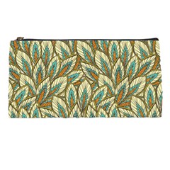 Green leaves Pencil Case