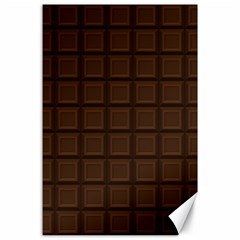 Chocolate Canvas 24  X 36  by goljakoff