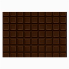 Chocolate Large Glasses Cloth by goljakoff