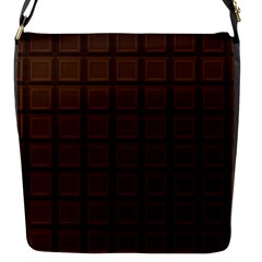 Chocolate Flap Closure Messenger Bag (s) by goljakoff