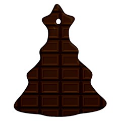 Milk Chocolate Ornament (christmas Tree)  by goljakoff