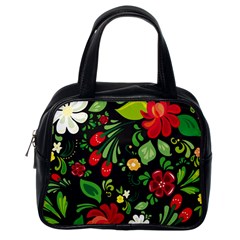 Russian Khokhloma Classic Handbag (one Side) by goljakoff