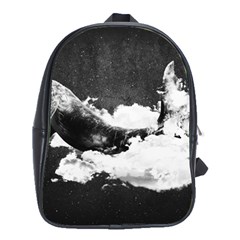 Whale Dream School Bag (large) by goljakoff