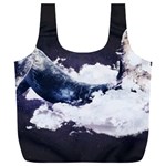 Blue whale dream Full Print Recycle Bag (XXL) Back