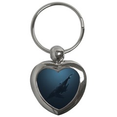 Whales Family Key Chain (heart) by goljakoff