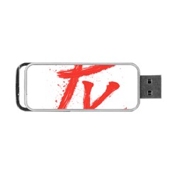 Dragon Hieroglyph Portable Usb Flash (one Side) by goljakoff