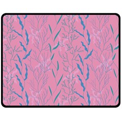 Undersea World  Plants And Starfish Fleece Blanket (medium)  by SychEva