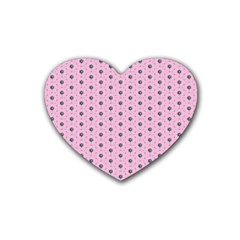 Sweet Sweets Rubber Coaster (heart)  by SychEva