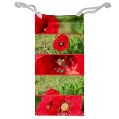 Photos Collage Coquelicots Jewelry Bag