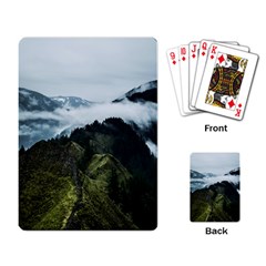 Green Mountain Playing Cards Single Design (rectangle) by goljakoff