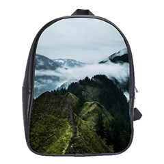 Green Mountain School Bag (large) by goljakoff