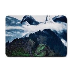 Whales Peak Small Doormat  by goljakoff