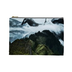 Whale Lands Cosmetic Bag (large) by goljakoff