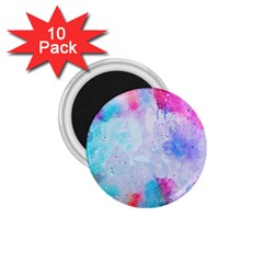 Rainbow Paint 1 75  Magnets (10 Pack)  by goljakoff