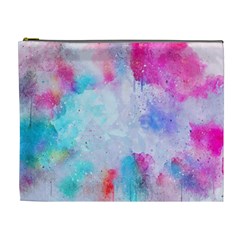 Rainbow Paint Cosmetic Bag (xl) by goljakoff