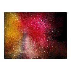 Red And Yellow Drops Double Sided Flano Blanket (mini)  by goljakoff