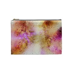 Golden Paint Cosmetic Bag (medium) by goljakoff