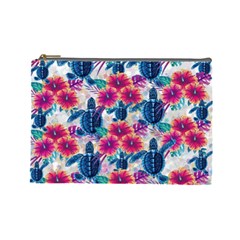 Tropical Flowers Turtles Cbdoilprincess 9a8efa63-1b6b-4226-a85c-858859e581d8 Cosmetic Bag (large) by CBDOilPrincess1