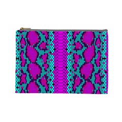 Snake Print Cbdoilprincess 4be14ba2-4032-43e6-a099-7f7e7f0d7362 Cosmetic Bag (large)