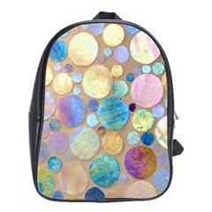 Tiles Cbdoilprincess Eb49aa06-f1b9-412e-836d-30c28dd8f7d9 School Bag (xl) by CBDOilPrincess1