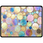 Tiles CBDOilPrincess Eb49aa06-f1b9-412e-836d-30c28dd8f7d9 Double Sided Fleece Blanket (Large)  80 x60  Blanket Back