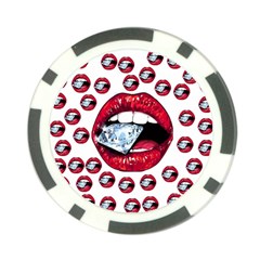 Lips Diamonds Cbdoilprincess  Df7357df-b45a-476d-b5b0-d19665f6de3f Poker Chip Card Guard (10 Pack)