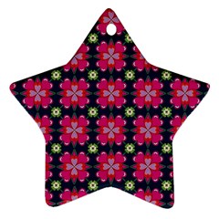 Pattern Of Hearts Ornament (star) by SychEva