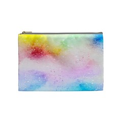 Rainbow Paint Cosmetic Bag (medium) by goljakoff