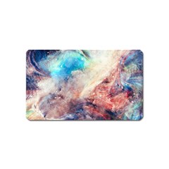 Abstract Galaxy Paint Magnet (name Card) by goljakoff