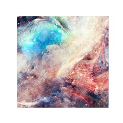 Abstract Galaxy Paint Small Satin Scarf (square) by goljakoff
