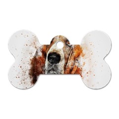 Dog Paint Dog Tag Bone (one Side) by goljakoff