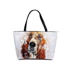 Dog Paint Classic Shoulder Handbag by goljakoff