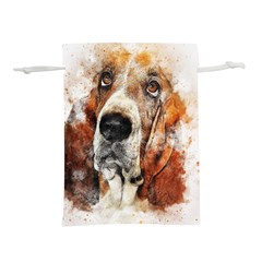 Dog Paint Lightweight Drawstring Pouch (l) by goljakoff