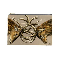 Locking Horns Cosmetic Bag (large)