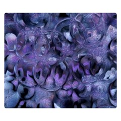 Carbonated Lilacs Double Sided Flano Blanket (small)  by MRNStudios