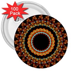 Mandala - 0009 - A Fast 24 3  Buttons (100 Pack)  by WetdryvacsLair