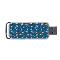Unusual Flowers Portable Usb Flash (two Sides) by SychEva