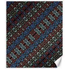 Multicolored Mosaic Print Pattern Canvas 20  X 24  by dflcprintsclothing