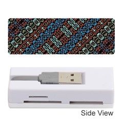 Multicolored Mosaic Print Pattern Memory Card Reader (stick) by dflcprintsclothing