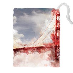 Golden Gate bridge Drawstring Pouch (5XL)