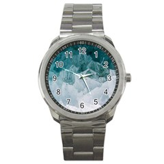 Blue Sea Sport Metal Watch by goljakoff