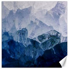 Blue Ice Mountain Canvas 20  X 20  by goljakoff