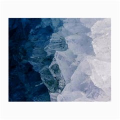 Storm Blue Ocean Small Glasses Cloth (2 Sides) by goljakoff