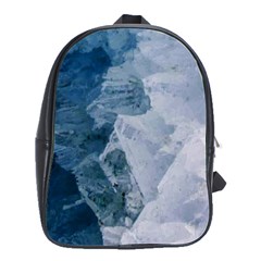 Storm Blue Ocean School Bag (large) by goljakoff