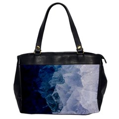 Storm Blue Ocean Oversize Office Handbag by goljakoff