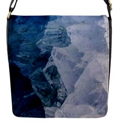 Storm Blue Ocean Flap Closure Messenger Bag (s) by goljakoff
