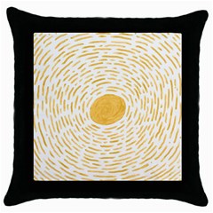 Sunlight Throw Pillow Case (black) by goljakoff