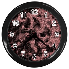 Plasma Storm Wall Clock (black) by MRNStudios