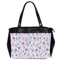 Watercolor Dandelions Oversize Office Handbag (2 Sides)